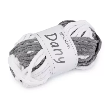   Kötőfonal zsinil Dany 100 g - 4 szürke (1 db-os csomagolás)
