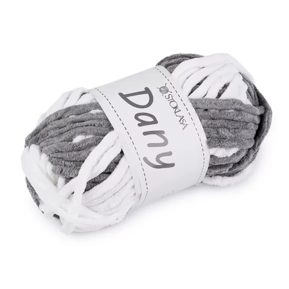 Kötőfonal zsinil Dany 100 g - 4 szürke (5 db-os csomagolás) Kötőfonal zsinil Dany 100 g - 4 szürke (5 db-os csomagolás)