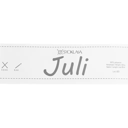 Kötő fonal Juli fémes 100 g