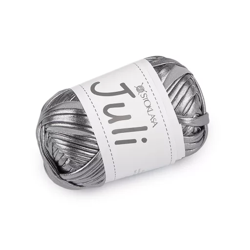 Kötő fonal Juli fémes 100 g