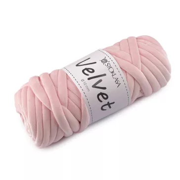   Marshmallow vastag Velvet fonal Ø10 mm 500 g - 8 (022) rózsszín legvilágosabb (3 db-os csomagolás)