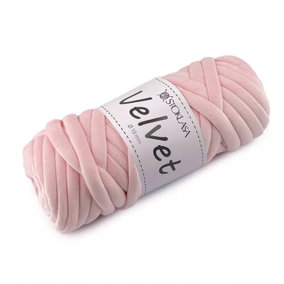Marshmallow vastag Velvet fonal Ø10 mm 500 g - 8 (022) rózsszín legvilágosabb (3 db-os csomagolás) Marshmallow vastag Velvet fonal Ø10 mm 500 g - 8 (022) rózsszín legvilágosabb (3 db-os csomagolás)