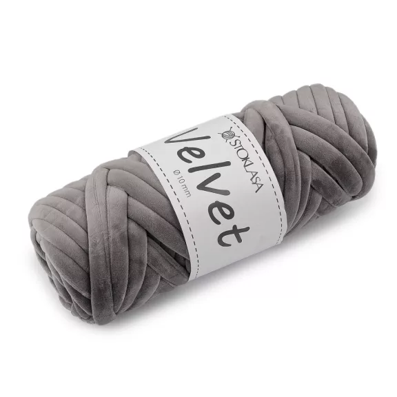 Marshmallow vastag Velvet fonal Ø10 mm 500 g - 10 (043) vil szürkéskék (1 db-os csomagolás) Marshmallow vastag Velvet fonal Ø10 mm 500 g - 10 (043) vil szürkéskék (1 db-os csomagolás)