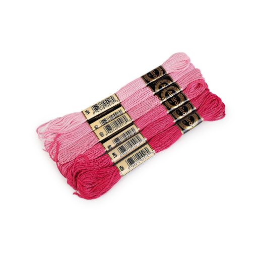 AIRO hímzőfonal-típusú mouline szál, 6 db/8 m-es árnyékolókészlet