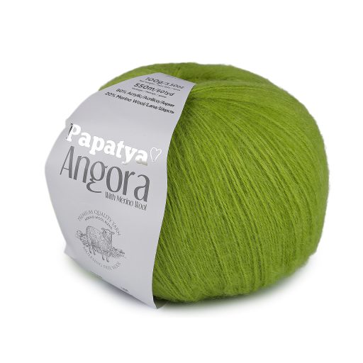 Kötőfonal Papatya Angora 100 g