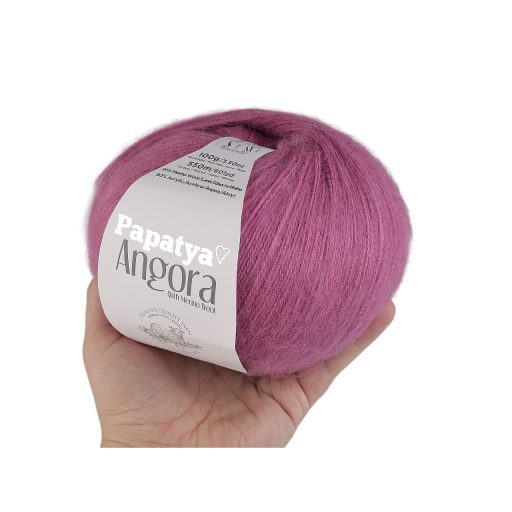 Kötőfonal Papatya Angora 100 g