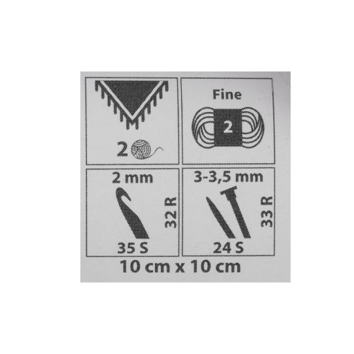 Kötőfonal Papatya Angora 100 g