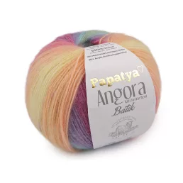 Kötőfonal Papatya Angora Batik 100 g