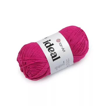   Pamut kötő fonal Ideal 50 g - 10 (243) pink (1 db-os csomagolás)