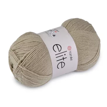   Kötőfonal Elite 100 g - 3 (848) zöldes bézs (1 db-os csomagolás)