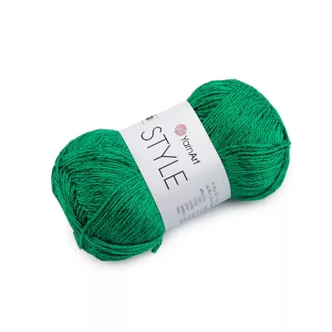   Style pamut kötőfonal viszkóz szállal 50 g - 11 (664) zöld (1 db-os csomagolás)