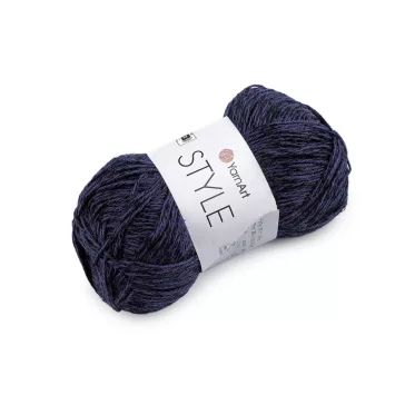   Style pamut kötőfonal viszkóz szállal 50 g - 14 (670) blue dark (1 db-os csomagolás)
