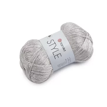   Style pamut kötőfonal viszkóz szállal 50 g - 15 (666) világosszürke (1 db-os csomagolás)