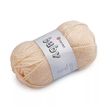   Kötő fonal Baby 50 g - 2 (854) világos bézs (1 db-os csomagolás)