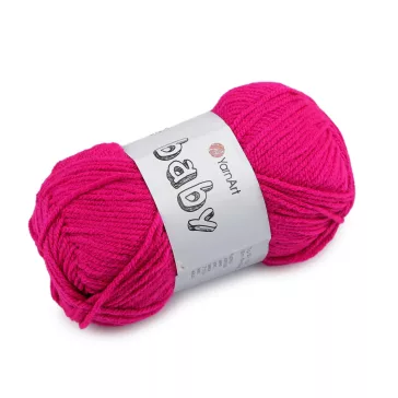 Kötő fonal Baby 50 g - 6 (8041) pink (1 db-os csomagolás)
