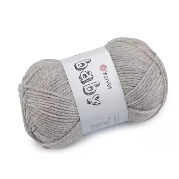   Kötő fonal Baby 50 g - 13 (195) galambszürke (1 db-os csomagolás)