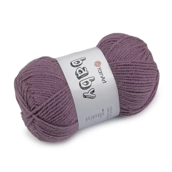 Kötő fonal Baby 50 g - 15 (852) lila (10 db-os csomagolás) Kötő fonal Baby 50 g - 15 (852) lila (10 db-os csomagolás)