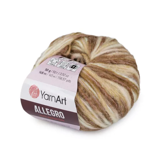 Kötő fonal Allegro 50 g - 3 (750) teve bézs (10 db-os csomagolás) Kötő fonal Allegro 50 g - 3 (750) teve bézs (10 db-os csomagolás)