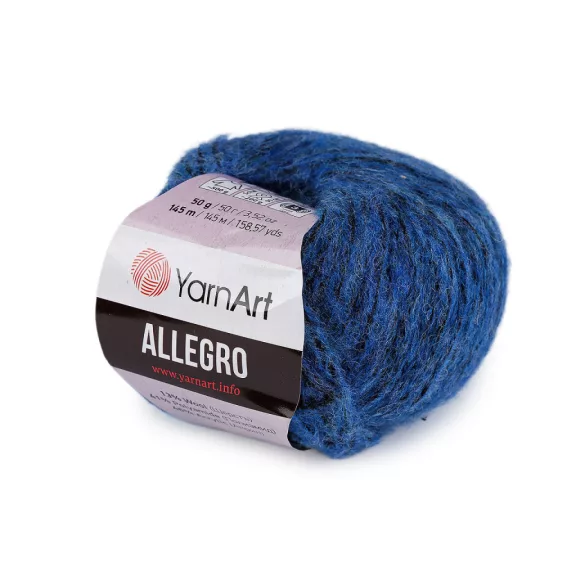 Kötő fonal Allegro 50 g - 12 (709) kék (1 db-os csomagolás) Kötő fonal Allegro 50 g - 12 (709) kék (1 db-os csomagolás)