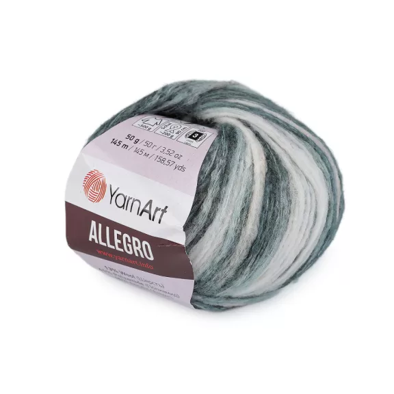 Kötő fonal Allegro 50 g - 13 (748) zöld sötét (10 db-os csomagolás) Kötő fonal Allegro 50 g - 13 (748) zöld sötét (10 db-os csomagolás)