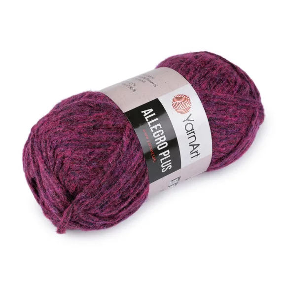 Kötő fonal Allegro Plus 100 g - 6 (703) lilarózsás (5 db-os csomagolás) Kötő fonal Allegro Plus 100 g - 6 (703) lilarózsás (5 db-os csomagolás)