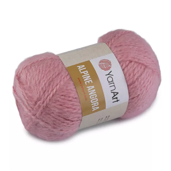 Kötő fonal Alpine Angora 150 g - 3 (339) rózsás világos (3 db-os csomagolás) Kötő fonal Alpine Angora 150 g - 3 (339) rózsás világos (3 db-os csomagolás)