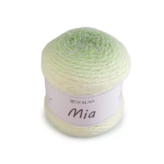 Kötőfonal Mia 200 g - 6 világoszöld (6 db-os csomagolás) Kötőfonal Mia 200 g - 6 világoszöld (6 db-os csomagolás)
