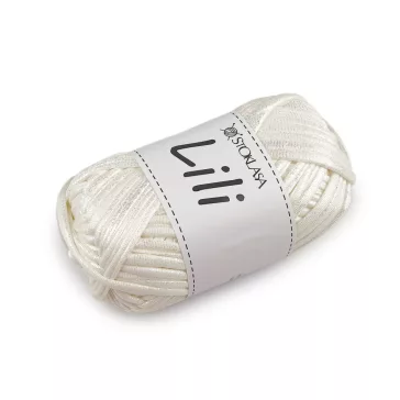   Kötő fonal Lili AB hatással 100 g - 2 krém világos (5 db-os csomagolás)