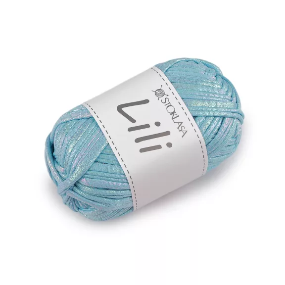 Kötő fonal Lili AB hatással 100 g - 9 azúrkék (1 db-os csomagolás) Kötő fonal Lili AB hatással 100 g - 9 azúrkék (1 db-os csomagolás)