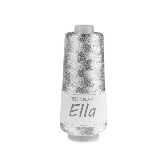 Kötőfonal Ella metalic 200 g - 3 ezüst (3 db-os csomagolás) Kötőfonal Ella metalic 200 g - 3 ezüst (3 db-os csomagolás)
