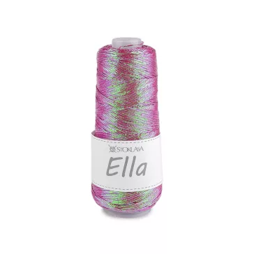   Kötőfonal Ella metalic 200 g - 5 pink arany (3 db-os csomagolás)