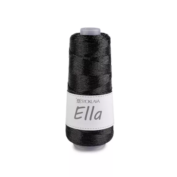 Kötőfonal Ella metalic 200 g - 12 fekete (1 db-os csomagolás) Kötőfonal Ella metalic 200 g - 12 fekete (1 db-os csomagolás)
