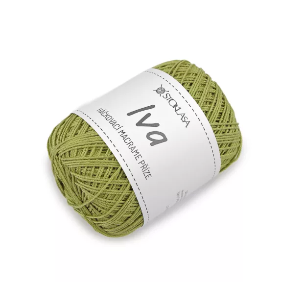 Makramé horgolófonal Iva táskákhoz 75 g - 9 almazöld (5 db-os csomagolás) Makramé horgolófonal Iva táskákhoz 75 g - 9 almazöld (5 db-os csomagolás)