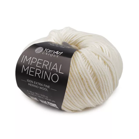 Kötő fonal Imperial 100% Merino 50 g - 1 (3302) világos bézs (10 db-os csomagolás) Kötő fonal Imperial 100% Merino 50 g - 1 (3302) világos bézs (10 db-os csomagolás)