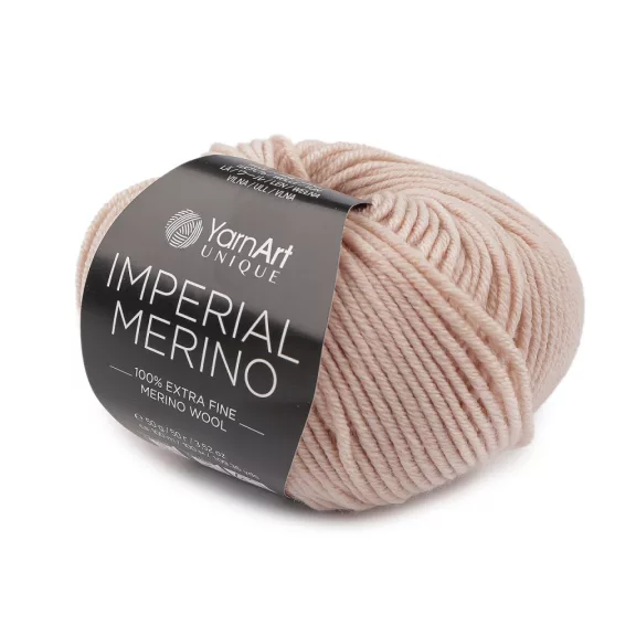 Kötő fonal Imperial 100% Merino 50 g - 2 (3306) világos bézs (1 db-os csomagolás) Kötő fonal Imperial 100% Merino 50 g - 2 (3306) világos bézs (1 db-os csomagolás)