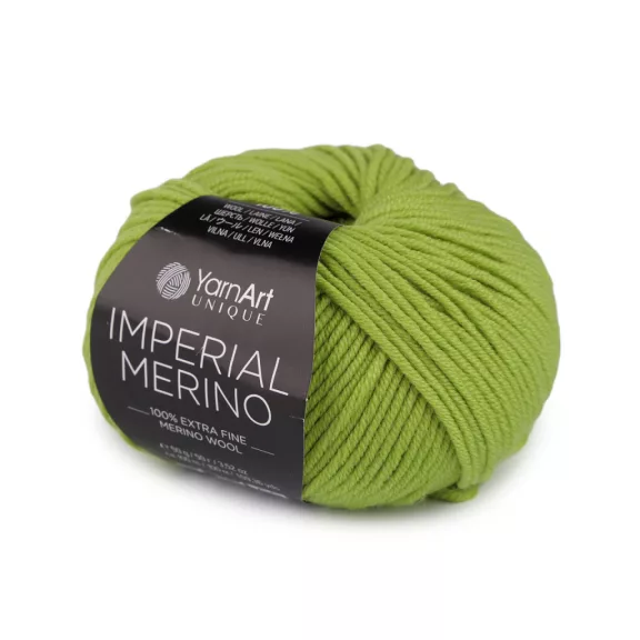 Kötő fonal Imperial 100% Merino 50 g - 10 (3331) zöld alma (1 db-os csomagolás) Kötő fonal Imperial 100% Merino 50 g - 10 (3331) zöld alma (1 db-os csomagolás)