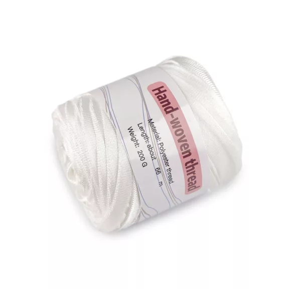 Spagettifonal / fényes fonal 200 g - 1 Törtfehér (1 db-os csomagolás) Spagettifonal / fényes fonal 200 g - 1 Törtfehér (1 db-os csomagolás)