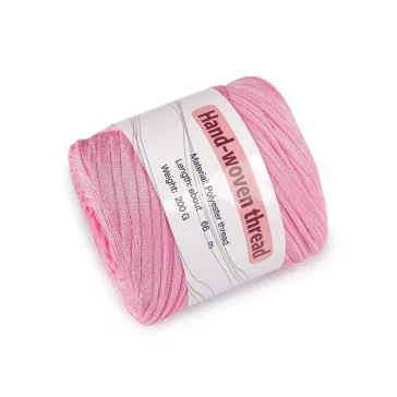   Spagettifonal / fényes fonal 200 g - 2 rózsaszín világos (1 db-os csomagolás)