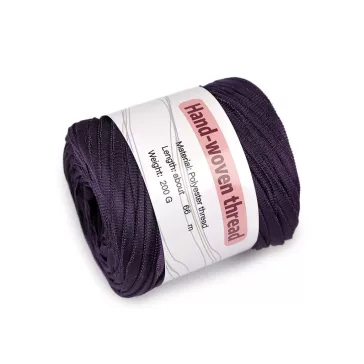   Spagettifonal / fényes fonal 200 g - 4 lila sötét (1 db-os csomagolás)