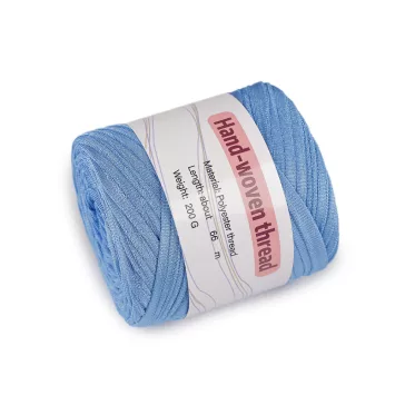   Spagettifonal / fényes fonal 200 g - 5 világoskék (1 db-os csomagolás)
