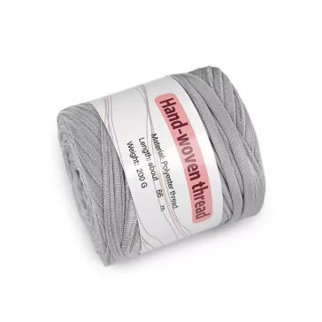   Spagettifonal / fényes fonal 200 g - 7 vil szürkéskék (5 db-os csomagolás)