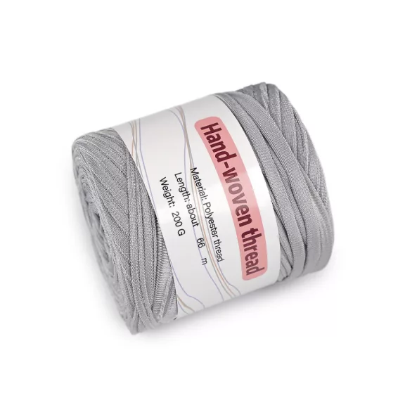 Spagettifonal / fényes fonal 200 g - 7 vil szürkéskék (5 db-os csomagolás) Spagettifonal / fényes fonal 200 g - 7 vil szürkéskék (5 db-os csomagolás)