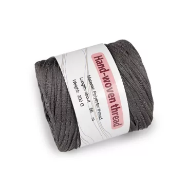   Spagettifonal / fényes fonal 200 g - 8 szürke (1 db-os csomagolás)