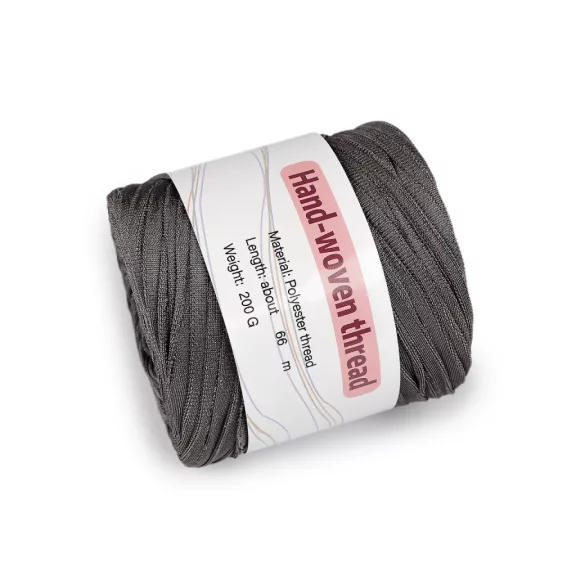 Spagettifonal / fényes fonal 200 g - 8 szürke (5 db-os csomagolás) Spagettifonal / fényes fonal 200 g - 8 szürke (5 db-os csomagolás)