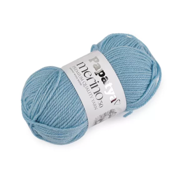 Kötő fonal Papatya Merino 100 g - 10 (5140) világoskék (1 db-os csomagolás) Kötő fonal Papatya Merino 100 g - 10 (5140) világoskék (1 db-os csomagolás)