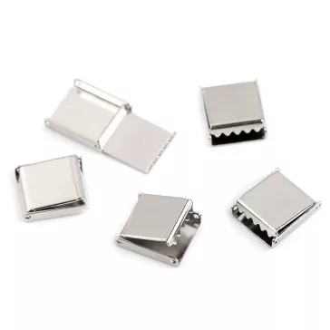   Lapos zsinórvég 10 mm szalagvég - 1 platina (200 db-os csomagolás)
