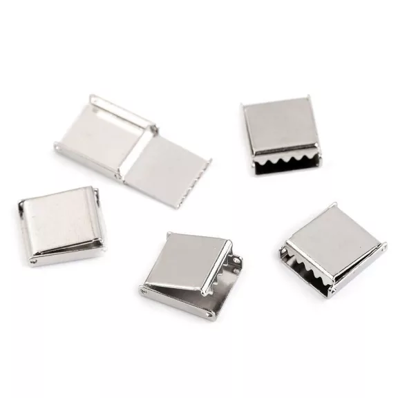 Lapos zsinórvég 10 mm szalagvég - 1 platina (200 db-os csomagolás) Lapos zsinórvég 10 mm szalagvég - 1 platina (200 db-os csomagolás)