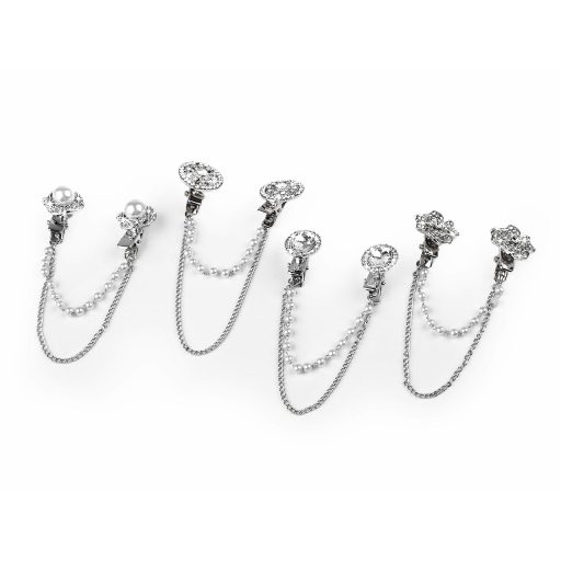 Klipek kardigán csat sárkány csiszolt kövekkel és gyöngyökkel