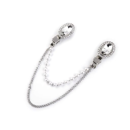 Klipek kardigán csat sárkány csiszolt kövekkel és gyöngyökkel