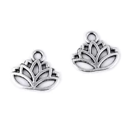 Medál lótusz 15x17 mm